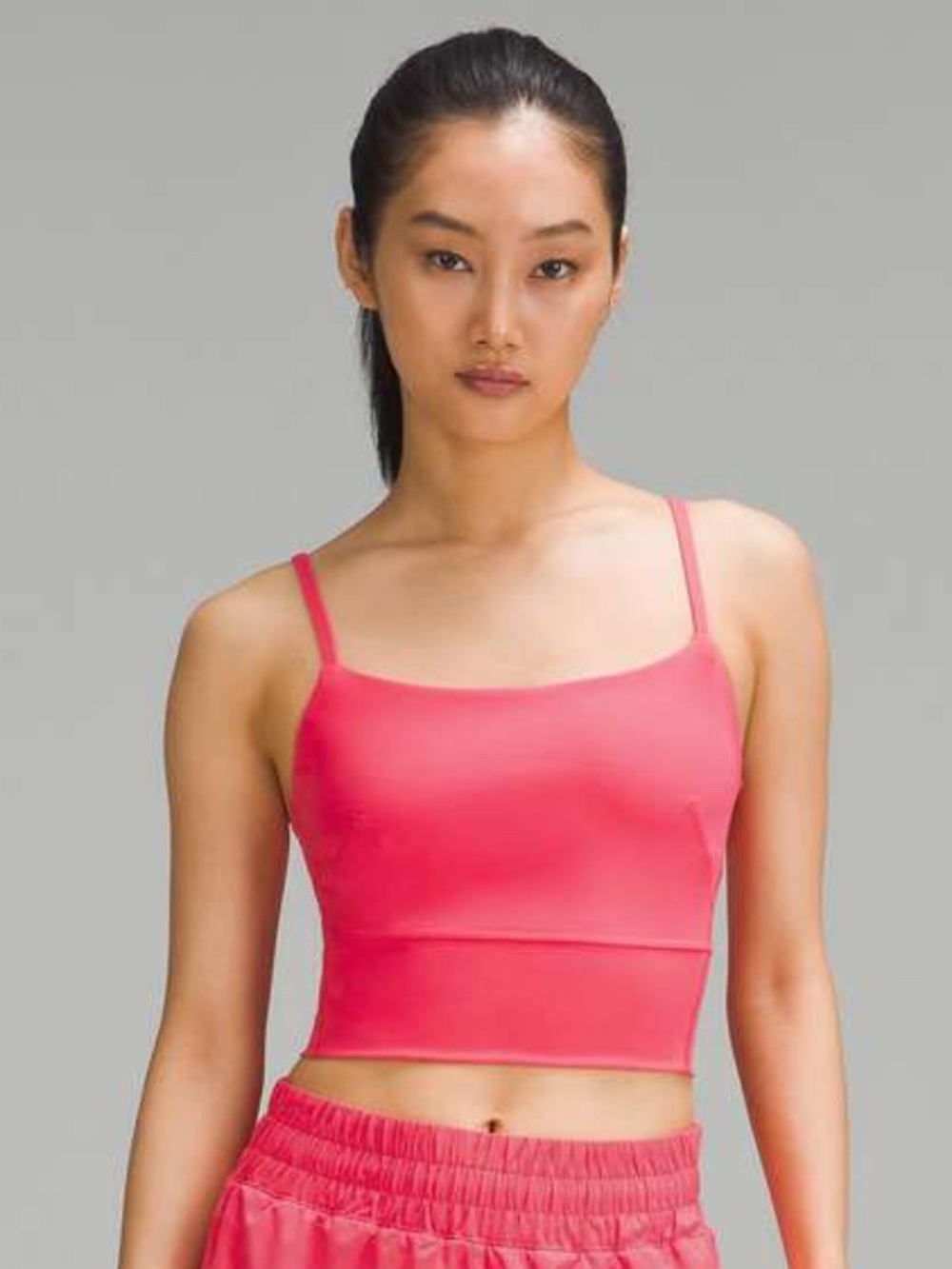 Lululemon Women's NWOT Wunder Train Strappy Tank Top in 'Lip Gloss' Pink